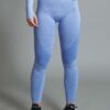 Seamless tights Angel blue front