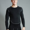 Baller compression long sleeve black front