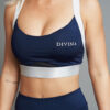 Sports bra Hope navy detail