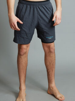 Shorts Tex Grey front