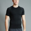 Compression T-shirt Eas Black front