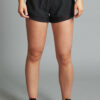 2 in 1 shorts Twone Black front