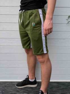 Mjukisshorts Theíos Olivgrön sida