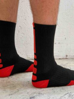 Tubstrumpor Svart/röd sida