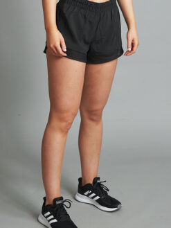 2 in 1 shorts Twone Black side