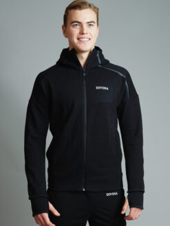 Zip-hoodie Noctis Black front