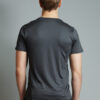 T-shirt Plain Grey back