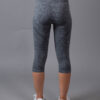 Seamless 3/4 Tights 3Q Grey back