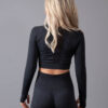 Seamless Crop top Dark Angel Back
