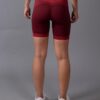 Seamless scrunch Shorts Aptus red back
