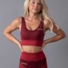 Seamless Sports bra Aptus red front