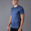 T-shirt Plain blue side