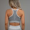 Dignus Seamless Sports bra grey/white back