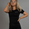T-shirt Active black front