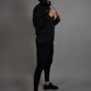 Training jacket zip black