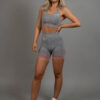 Dignus Seamless short set grey/pink side