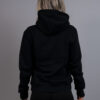 Womens Hoodie Original Black back