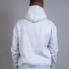 Mens Comfy hoodie grey back