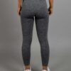 Seamless tights Lentus grey back