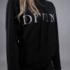 Womens Hoodie Original Black detail