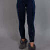 Fleece base layer tights navy front