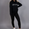 Womens Hoodie Original Black whole body