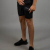 2 in 1 Shorts Fungor Black detail