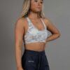 Sports bra Marble side