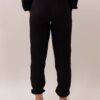 Air ribbed pants black back