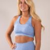 Angel Blue Seamless sports bra side