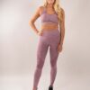Angel Purple Seamless sports bra