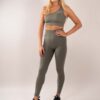 Aphrodite Seamless Sports bra green front