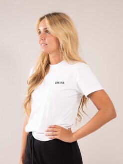 Comfy white T-shirt Women Side