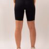 Four Black Seamless Shorts back