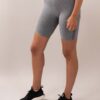 Four grey Seamless Shorts side