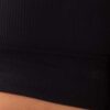 Ribbed seamless Mitis Sports bra detail