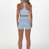 Nani Light Blue Short Set back