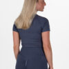 Ohana Blue Cropped T-shirt Back