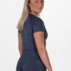 Ohana Blue Cropped T-shirt Side